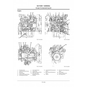 Hitachi Zaxis 190LC-6 and Zaxis 190LCN-6 Crawler Excavator set of Service Manuals