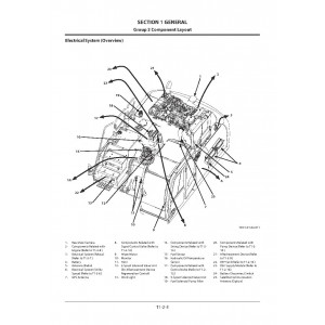 Hitachi Zaxis 250LC-6 and Zaxis 250LCN-6 Crawler Excavator set of Service Manuals