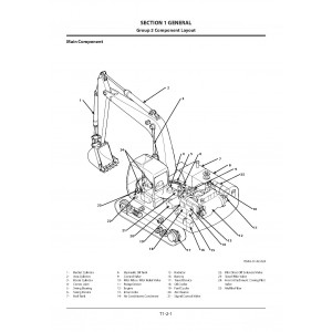 Hitachi Zaxis 250LC-5B and Zaxis 250LCN-5B Crawler Excavator set of Service Manuals