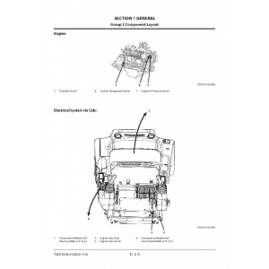 Hitachi Zaxis 200-5G, Zaxis 200LC-5G, Zaxis 210H-5G, Zaxis 210LCH-5G, Zaxis 210K-5G and Zaxis 210LCK-5G Crawler Excavator set of Service Manuals