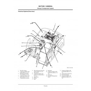 Hitachi ZH 210-A and ZH 210LC-A Hybrid Excavator set of Service Manuals