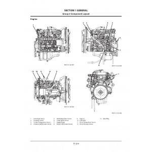 Hitachi ZH 210-A and ZH 210LC-A Hybrid Excavator set of Service Manuals