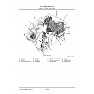 Hitachi Zaxis 300LC-7 and Zaxis 300LCN-7 Crawler Excavator set of Service Manuals