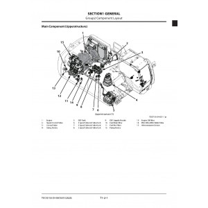 Hitachi Zaxis 350LC-7 and Zaxis 350LCN-7 Crawler Excavator set of Service Manuals