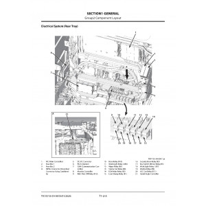 Hitachi Zaxis 350LC-7 and Zaxis 350LCN-7 Crawler Excavator set of Service Manuals