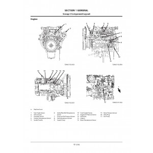 Hitachi Zaxis 330-5G, Zaxis 330LC-5G, Zaxis 350H-5G, Zaxis 350LCH-5G, Zaxis 350K-5G and Zaxis 350LCK-5G Crawler Excavator set of Service Manuals