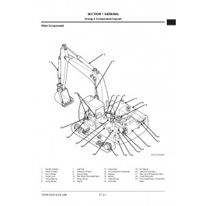 Hitachi Zaxis 330-5G, Zaxis 330LC-5G, Zaxis 350H-5G, Zaxis 350LCH-5G, Zaxis 350K-5G and Zaxis 350LCK-5G Crawler Excavator set of Service Manuals