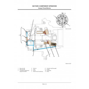 Hitachi Zaxis 300LC-6 and Zaxis 300LCN-6 Crawler Excavator set of Service Manuals