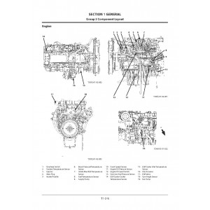 Hitachi Zaxis 350LC-6 and Zaxis 350LCN-6 Crawler Excavator set of Service Manuals