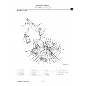 Hitachi Zaxis 300-5A, Zaxis 300LC-5A and Zaxis 300LCH-5A Crawler Excavator set of Service Manuals