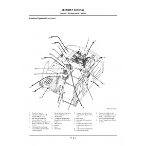 Hitachi ZH 200-5A and ZH 200LC-5A Hybrid Excavator set of Service Manuals