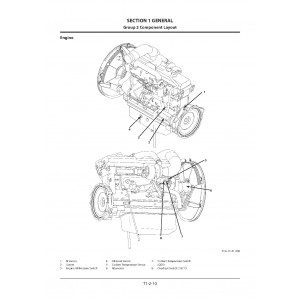 Hitachi Zaxis 470-5G, Zaxis 470LC-5G, Zaxis 470H-5G, Zaxis 470LCH-5G, Zaxis 470R-5G and Zaxis 470LCR-5G Crawler Excavator set of Service Manuals