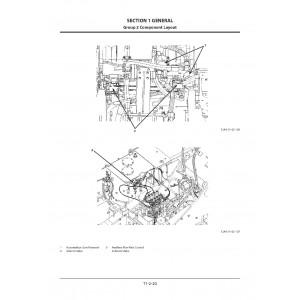 Hitachi Zaxis 470-5G, Zaxis 470LC-5G, Zaxis 470H-5G, Zaxis 470LCH-5G, Zaxis 470R-5G and Zaxis 470LCR-5G Crawler Excavator set of Service Manuals