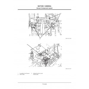 Hitachi Zaxis 470LC-5G Crawler Excavator set of Service Manuals