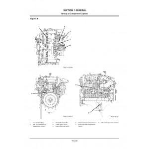 Hitachi Zaxis 470-6, Zaxis 470LC-6, Zaxis 490H-6, Zaxis 490LCH-6, Zaxis 490R-6, Zaxis 490LCR-6 and Zaxis 530LCH-6 Crawler Excavator set of Service Manuals