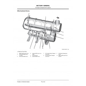 Hitachi Zaxis 490LCH-7 Crawler Excavator set of Service Manuals