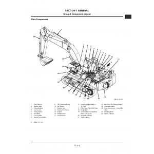 Hitachi Zaxis 870LC-5G Crawler Excavator set of Service Manuals