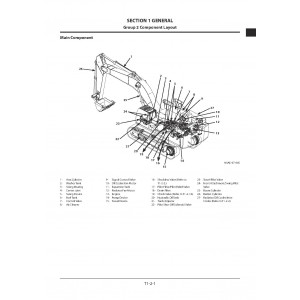 Hitachi Zaxis 870-5A, Zaxis 870LC-5A, Zaxis 890H-5A and Zaxis 890LCH-5A Crawler Excavator set of Service Manuals