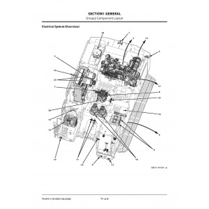 Hitachi Zaxis 890LCH-7 and Zaxis 890LCR-7 Crawler Excavator set of Service Manuals