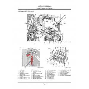 Hitachi EX1200-7 (FCO Cummins engine) Hydraulic Excavator set of Service Manuals