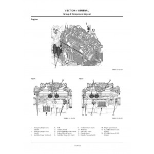 Hitachi EX3600-7B Hydraulic Excavator set of Service Manuals