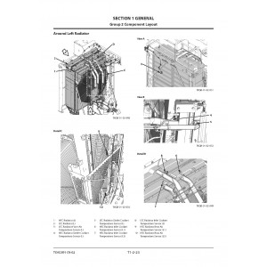 Hitachi EX5600-7B (Tier 4 Final Cummins engine) Hydraulic Excavator set of Service Manuals