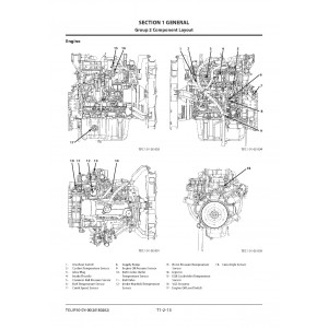 Hitachi Zaxis 190W-6 Wheel Excavator set of Service Manuals