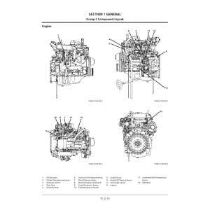 Hitachi Zaxis ZW140-5B and Zaxis ZW140PL-5B Wheel Loader set of Service Manuals