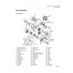 Hitachi Zaxis ZW370-G Wheel Loader set of Service Manuals