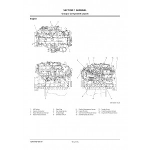 Hitachi Zaxis ZW550-6 Wheel Loader set of Service Manuals