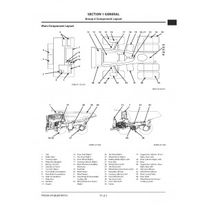 Hitachi EH5000AC-3 Rigid Dump Truck set of Service Manuals