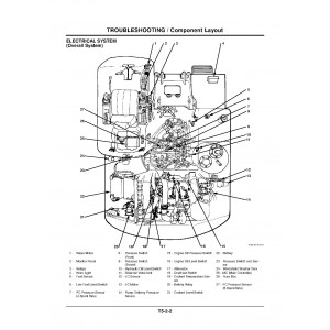 Hitachi EX120-5 Crawler Excavator set of Service Manuals