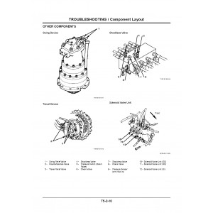 Hitachi EX160LC-5 Crawler Excavator set of Service Manuals