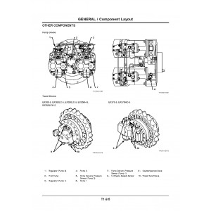 Hitachi EX330LC-5 and EX370-5 Crawler Excavator set of Service Manuals