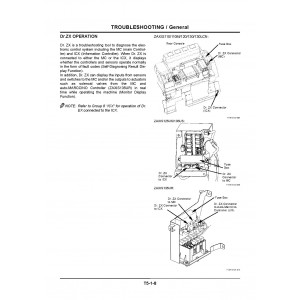 Hitachi Zaxis 110, Zaxis 110M, Zaxis 120, Zaxis 125US, Zaxis 130, Zaxis 130LCN, Zaxis 135UR and Zaxis 135US Crawler Excavator set of Service Manuals