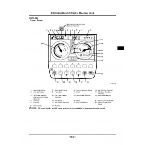 Hitachi Zaxis 135US-3, Zaxis 135USK-3 and Zaxis 135USL-3 Crawler Excavator set of Service Manuals