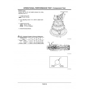 Hitachi Zaxis 225US-3 and Zaxis 225USLC-3 Crawler Excavator set of Service Manuals