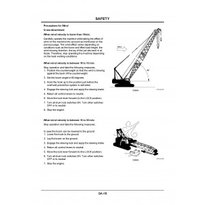 Hitachi-Sumitomo SCX1200-2 and SCX1500-2 Crawler Crane set of Service Manuals