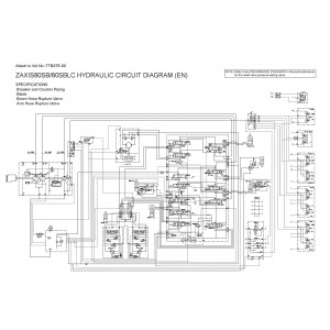 Hitachi Zaxis 80SB and Zaxis 80SBLC Compact Excavator set of Service Manuals