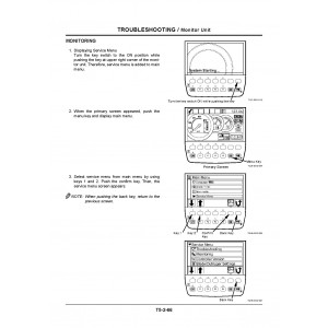 Hitachi Zaxis 210W-3 and Zaxis 220W-3 Wheel Excavator set of Service Manuals