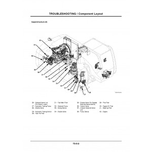 Hitachi Zaxis 210W-3 and Zaxis 220W-3 Wheel Excavator set of Service Manuals