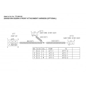 Hitachi Zaxis 210W-3 and Zaxis 220W-3 Wheel Excavator set of Service Manuals