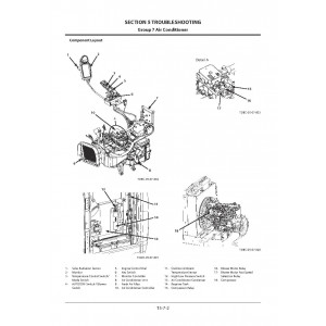 Hitachi Zaxis 130-5A Crawler Excavator set of Service Manuals