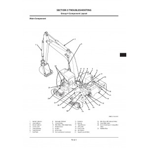 Hitachi Zaxis 160LC-5B Crawler Excavator set of Service Manuals