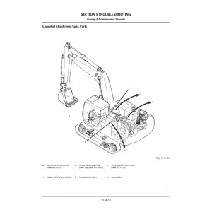 Hitachi Zaxis 160LC-6 Crawler Excavator set of Service Manuals