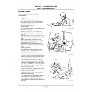 Hitachi Zaxis 240-5G, Zaxis 240LC-5G, Zaxis 250H-5G and Zaxis 250LCH-5G Crawler Excavator set of Service Manuals