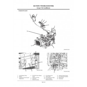 Hitachi Zaxis 240-5G, Zaxis 240LC-5G, Zaxis 250H-5G and Zaxis 250LCH-5G Crawler Excavator set of Service Manuals