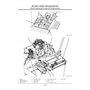 Hitachi ZH 210-A and ZH 210LC-A Hybrid Excavator set of Service Manuals