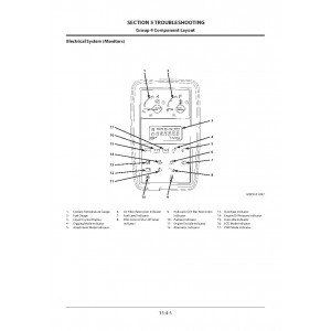 Hitachi Zaxis 220LC-GI Crawler Excavator set of Service Manuals