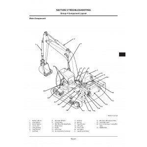 Hitachi Zaxis 290LC-5B and Zaxis 290LCN-5B Crawler Excavator set of Service Manuals